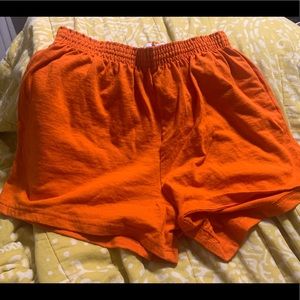 Soffe orange shorts